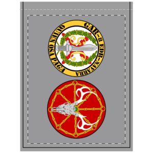 Bandera del 8º EDR del GAR